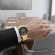 technos troca pulseira dourado 2